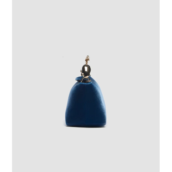 Erdem Micro Bloom Bag in Ink Velvet | Mini Bags | Coveti