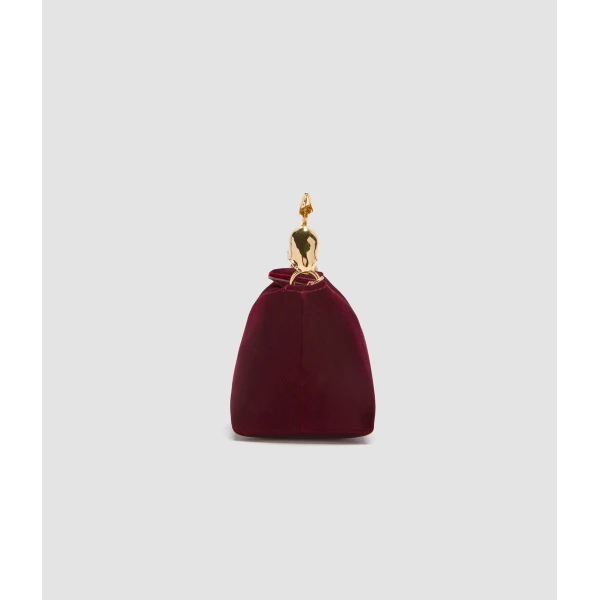 Erdem Micro Bloom Bag in Red Velvet | Mini Bags | Coveti