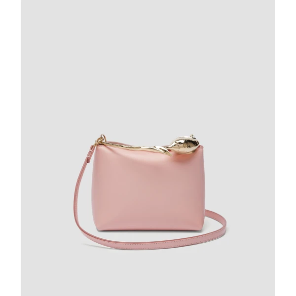 Erdem Mini Bloom Bag in Blush Leather | Mini Bags | Coveti