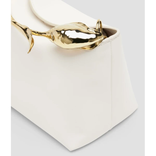 Erdem Mini Bloom Bag in Porcelain Leather | Mini Bags | Coveti