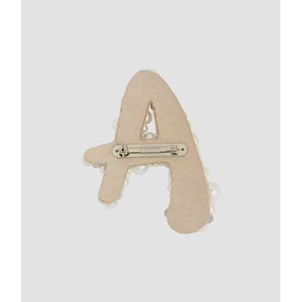 Erdem Pearl Alphabet Brooch A | Brooches & Pins | Coveti