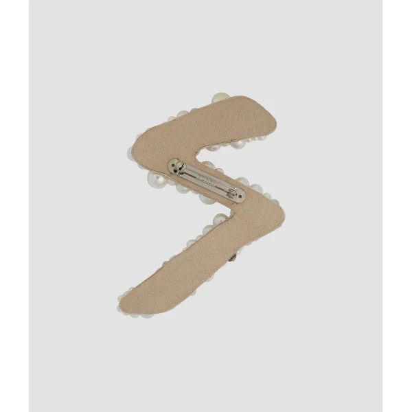 Erdem Pearl Alphabet Brooch Z | Brooches & Pins | Coveti