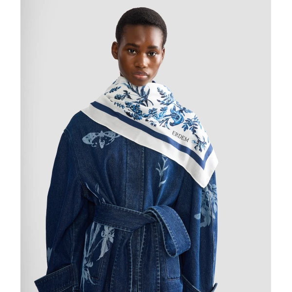 Erdem Printed Scarf | Scarves | Coveti