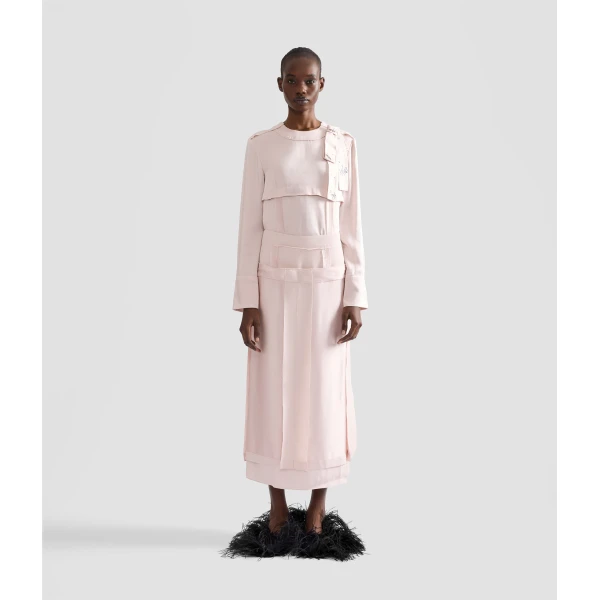 Erdem Satin Cady Long Sleeve Shirt | Shirts | Coveti