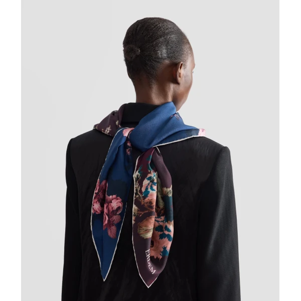 Erdem Silk Twill Scarf | Scarves | Coveti