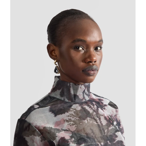 Erdem Stone Earring in Black Agate | Earrings | Coveti