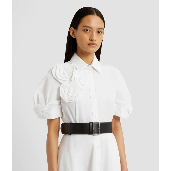 Erdem Wide Leather Belt | Belts | Coveti