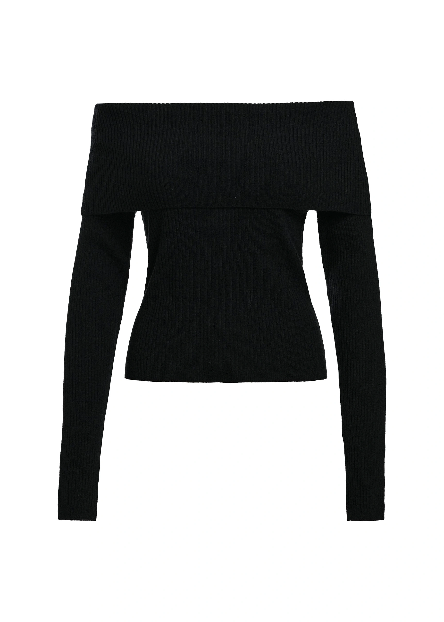 Essentiel Antwerp Black off-shoulder sweater 0 Essentiel Antwerp Black off-shoulder sweater | Sweaters | Coveti