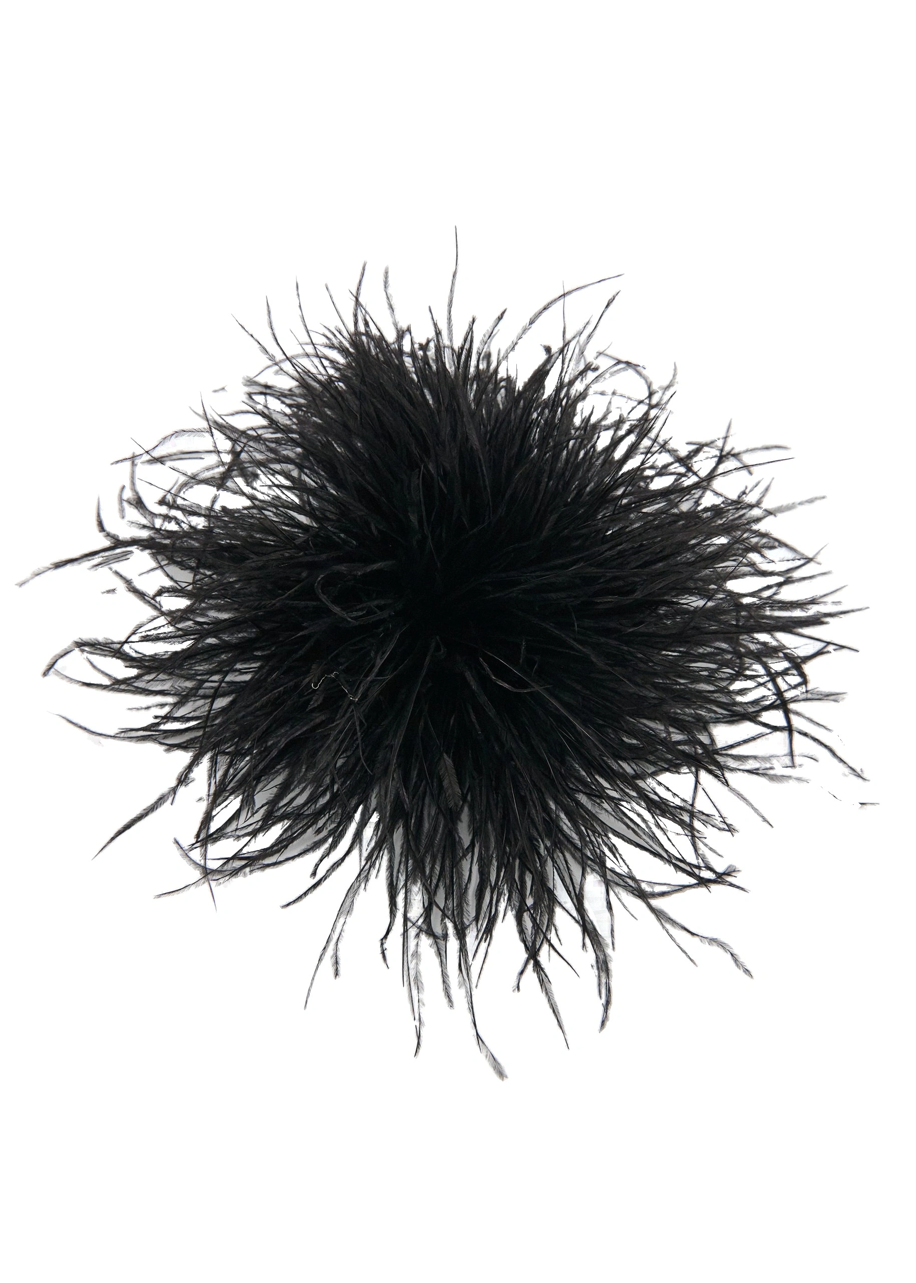 Essentiel Antwerp Black ostrich feather brooch 0 Essentiel Antwerp Black ostrich feather brooch | Brooches & Pins | Coveti