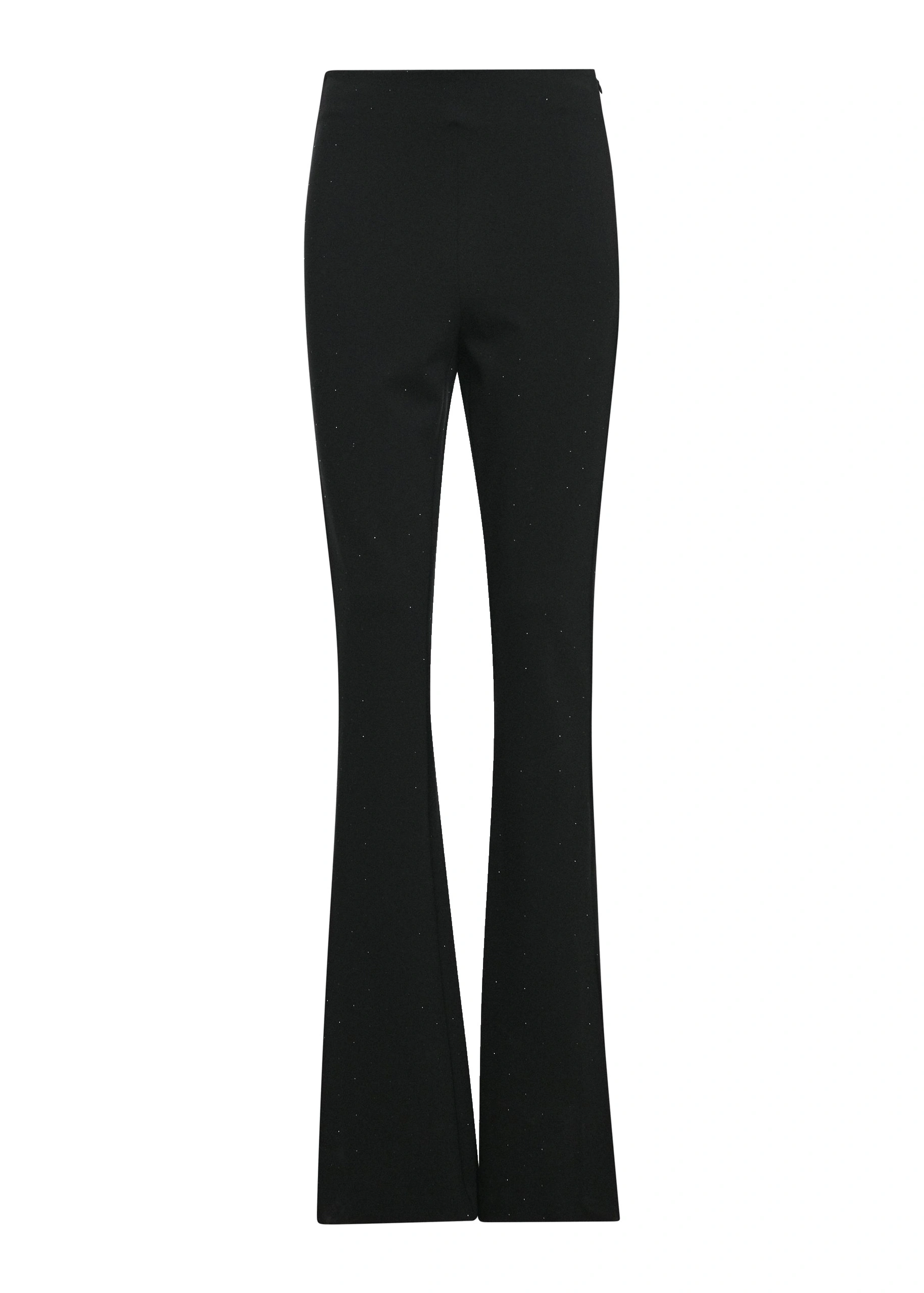Essentiel Antwerp Black rhinestone-embellished flared pants 0 Essentiel Antwerp Black rhinestone-embellished flared pants | Pants | Coveti