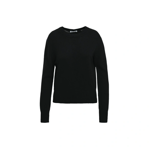 Black sweater with back tie