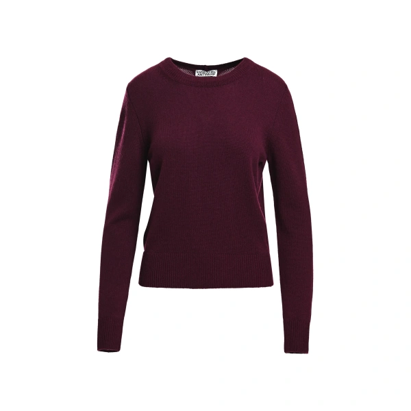 Burgundy sweater with back tie