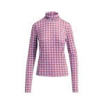 Essentiel Antwerp Monogram-print turtleneck top Monogram-print turtleneck top