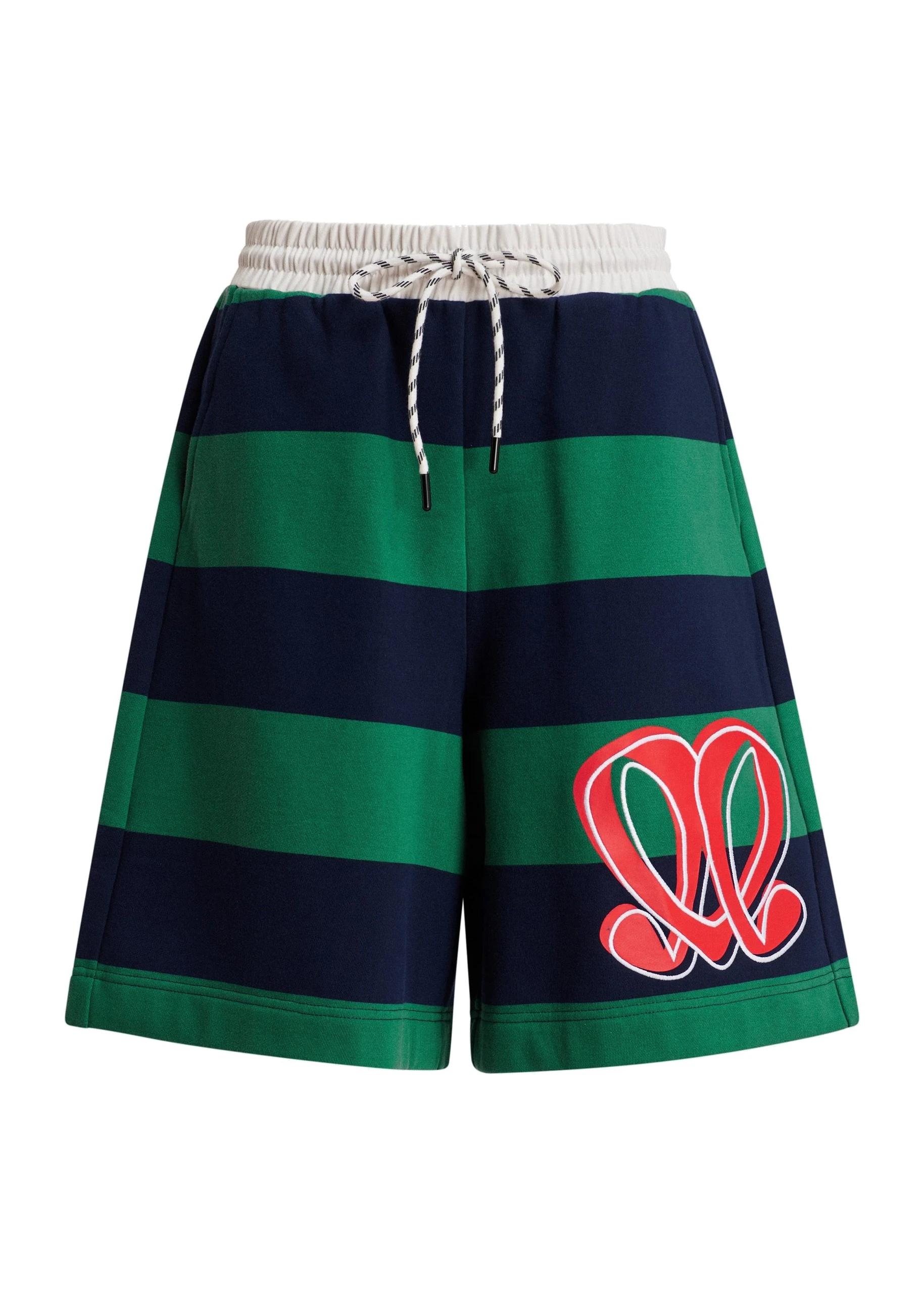 Essentiel Antwerp Monogram striped shorts Monogram striped shorts