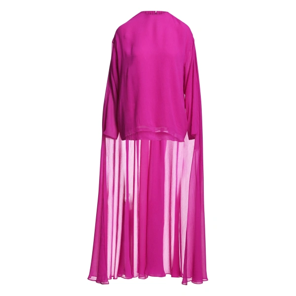 Pink cape-effect top