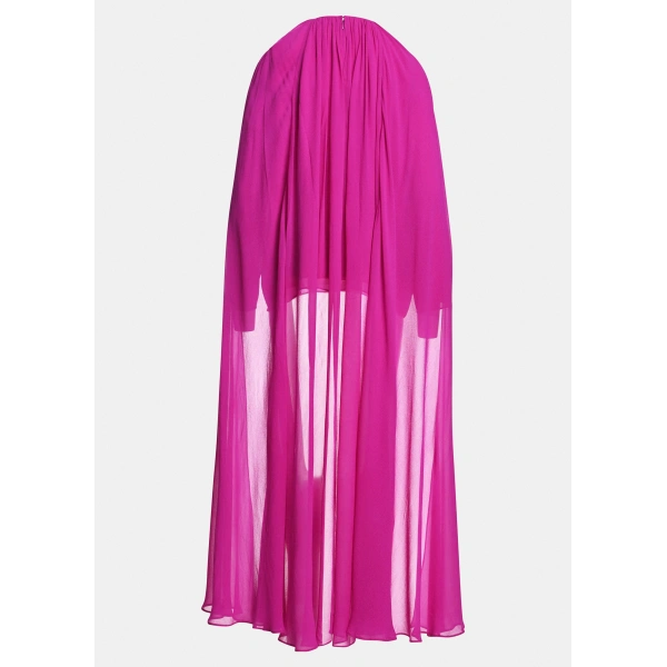 Essentiel Antwerp Pink cape-effect top | Blouses | Coveti