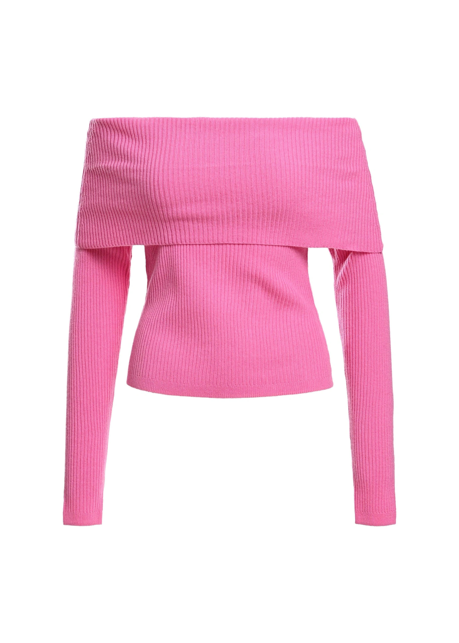 Essentiel Antwerp Pink off-shoulder sweater 0 Essentiel Antwerp Pink off-shoulder sweater | Sweaters | Coveti