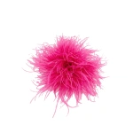 Essentiel Antwerp Pink ostrich feather brooch 0 Essentiel Antwerp Pink ostrich feather brooch | Brooches & Pins | Coveti