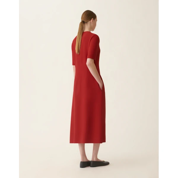 Fabiana Filippi Cady Dress in Red