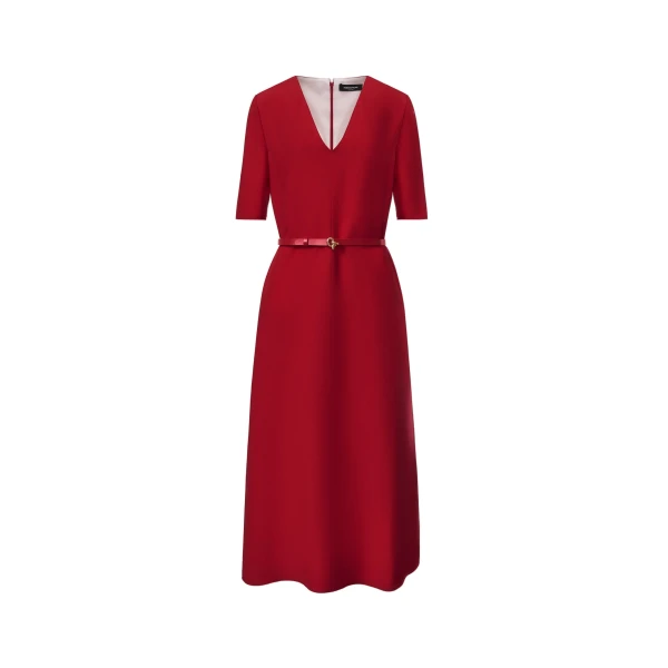 Cady Dress in Red