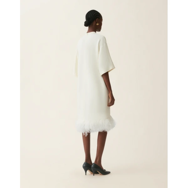 Fabiana Filippi Cady Maxi T-shirt Dress in Butter