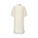 Fabiana Filippi Cady Maxi T-shirt Dress in Butter