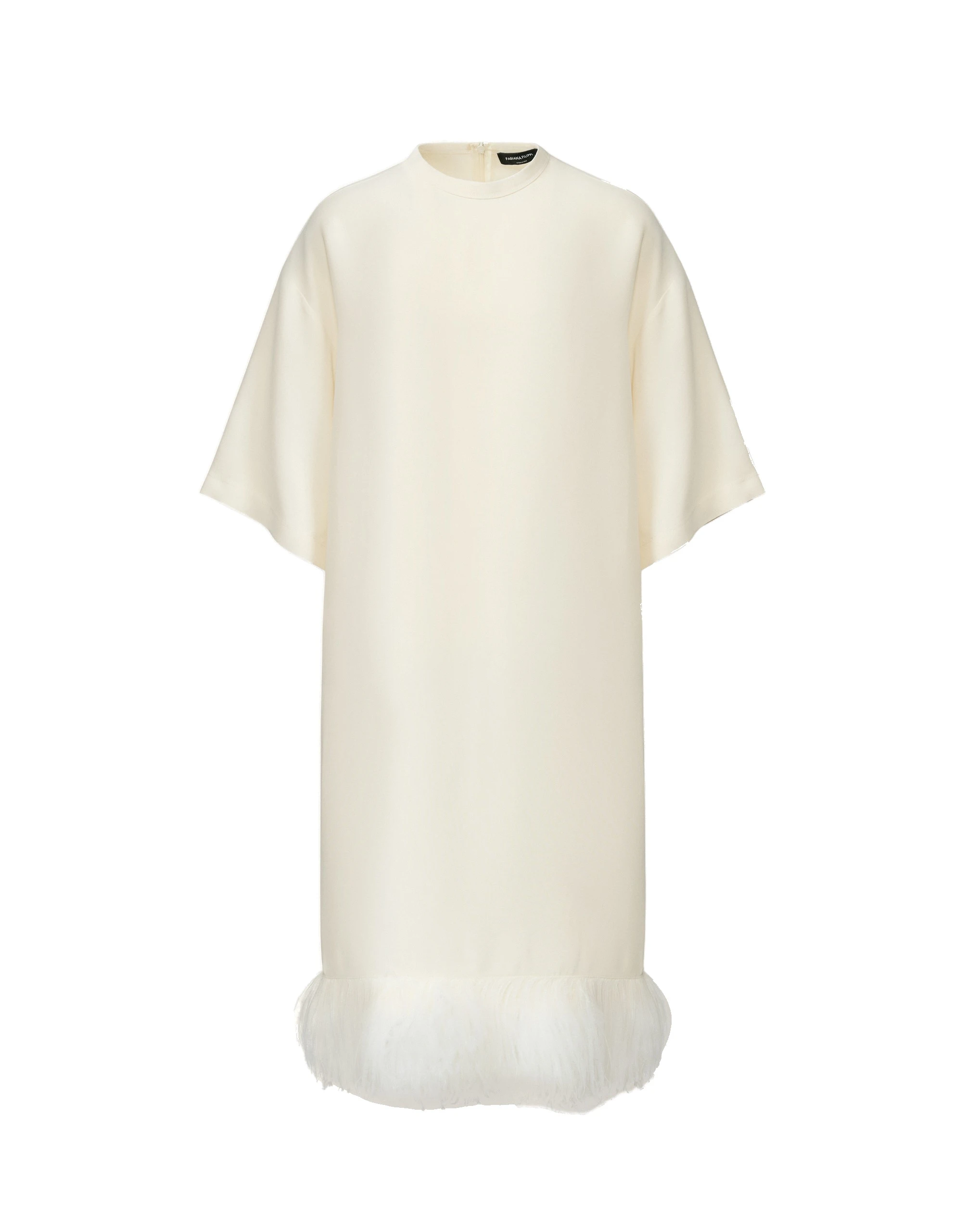 Fabiana-Filippi-Cady-Maxi-T-shirt-Dress-in-Butter Fabiana Filippi Cady Maxi T-shirt Dress in Butter