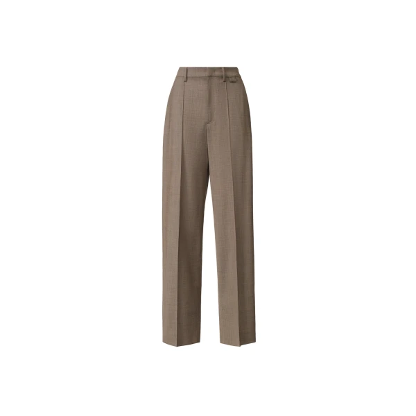 Fabiana Filippi Cool Wool Trousers in Falcon