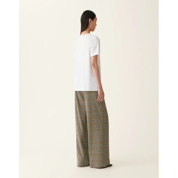 Fabiana Filippi Cotton Jersey T-shirt in Optic White