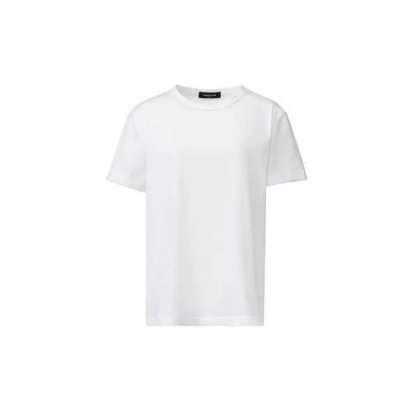 Fabiana Filippi Cotton Jersey T-shirt in Optic White