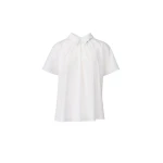 Fabiana Filippi Cotton Jersey Top in Optical White