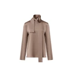 Fabiana Filippi Enver Satin Top in Falcon