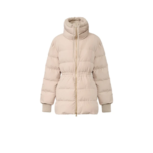 Midi Ultralight Technical Down Coat in Cachà