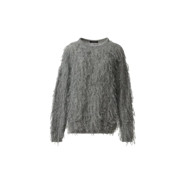 Fabiana Filippi Mohair Sweater in Charcoal