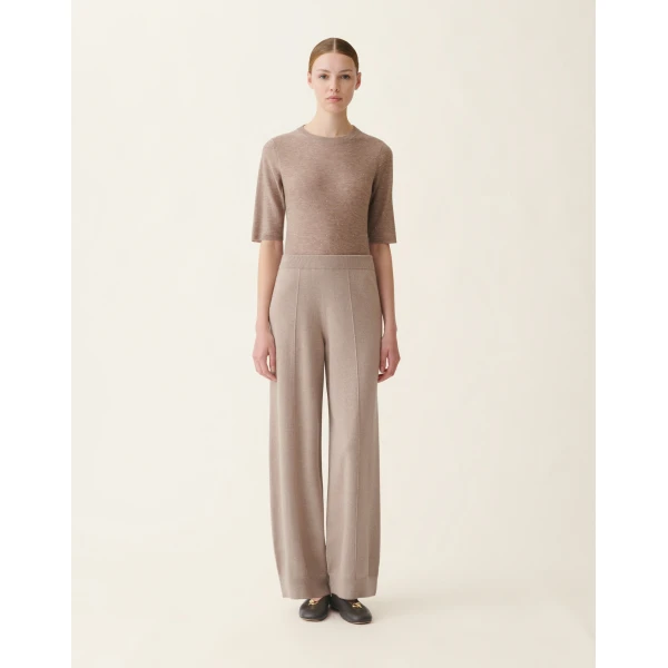 Fabiana Filippi Platinum Jogging Trousers in Mocha