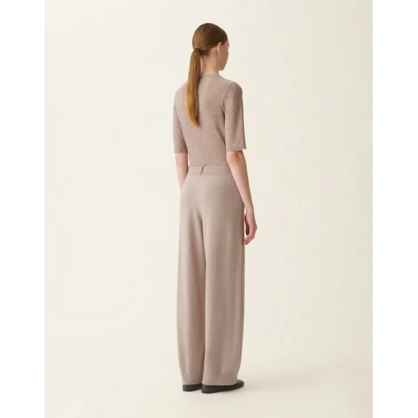 Fabiana Filippi Platinum Jogging Trousers in Mocha