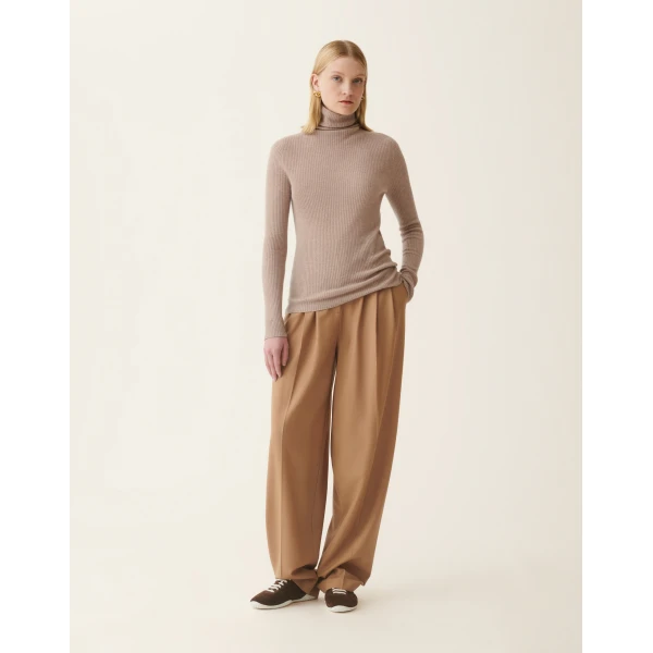 Fabiana Filippi Platinum Sweater in Mocha