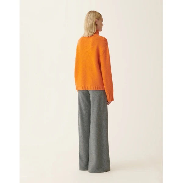 Fabiana Filippi Platinum Sweater in Vitamin Orange