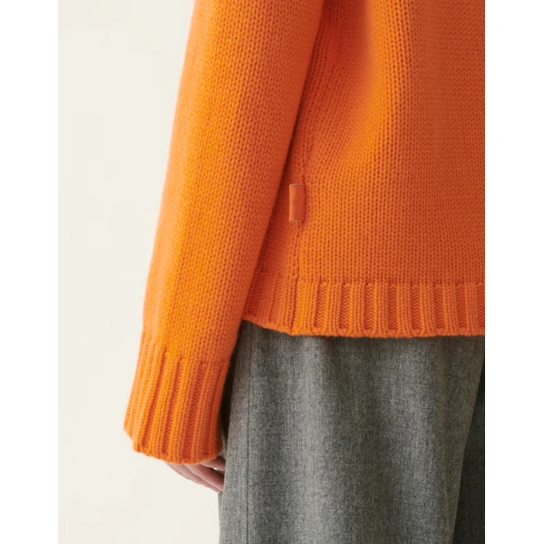 Fabiana Filippi Platinum Sweater in Vitamin Orange