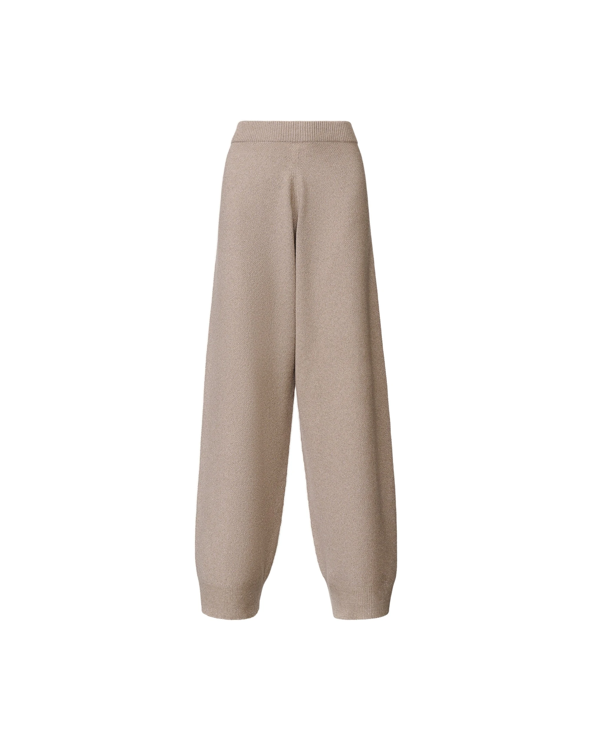 Fabiana-Filippi-Platinum-Trousers-with-Lurex-in-Mocha Fabiana Filippi Platinum Trousers with Lurex in Mocha