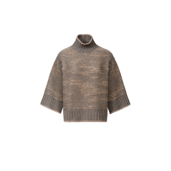 Fabiana Filippi Sequin Sweater in Falcon