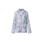 Fabiana Filippi Silk Twill Shirt in Light Blue