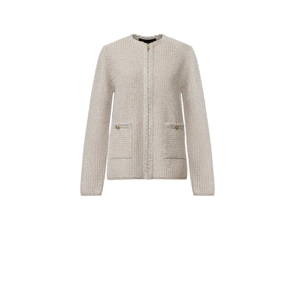 Fabiana Filippi Tweed Jacket in Granite