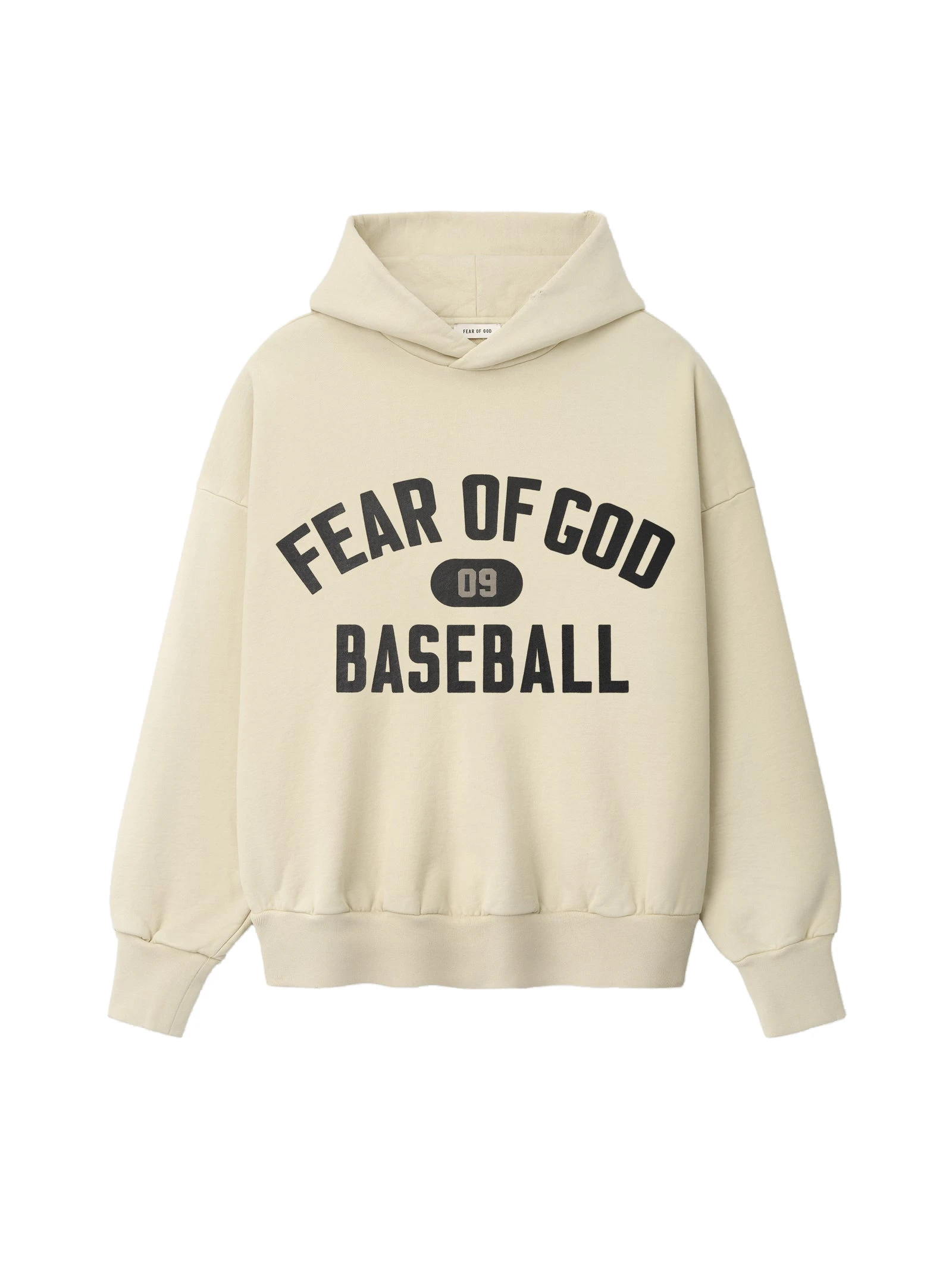 Fear of God 09 Classic Hoodie in Dirty Ivory Fear of God 09 Classic Hoodie in Dirty Ivory | Coveti