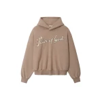 Fear of God 26 Classic Half Raglan Hoodie in Dune Pearl | Coveti