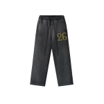 Fear of God 26 Wide Leg Sweatpant in Off Black | Coveti