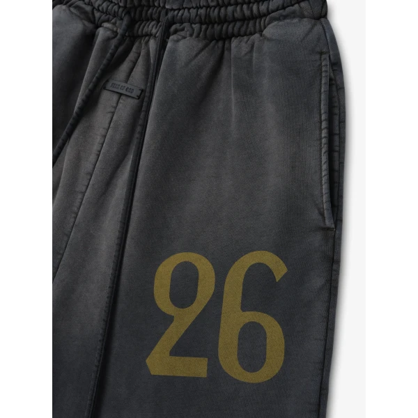 Fear of God 26 Wide Leg Sweatpant in Off Black | Pants | Coveti