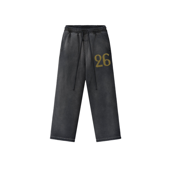 Fear of God 26 Wide Leg Sweatpant in Off Black | Coveti