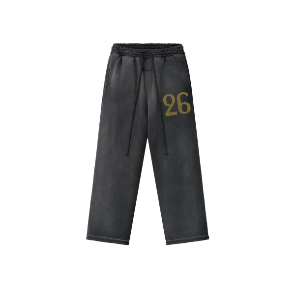 Fear of God 26 Wide Leg Sweatpant in Off Black | Coveti