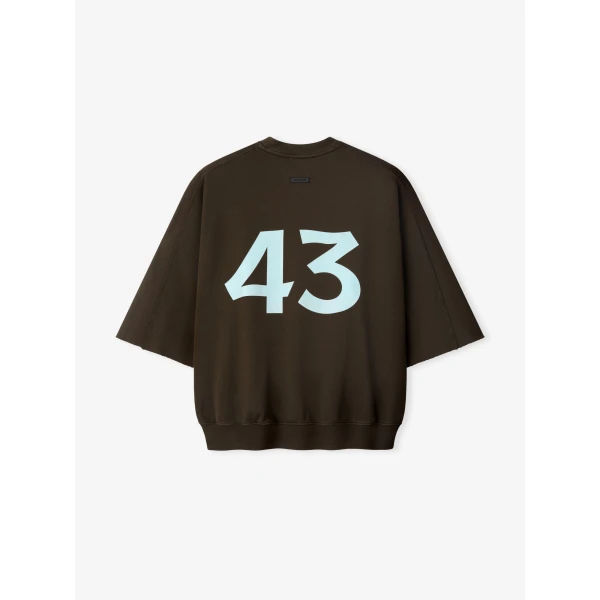 Fear of God 43 Cut Sleeve Sweatshirt in Dark Brown | Sweatshirts | Coveti